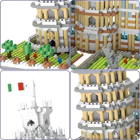 White House Architecture Model Micro Mini Building Block Sets for Adults,Famous Landmark Series Kit Toy Gift for Kids 3000+ Pieces in Saudi Arabia
