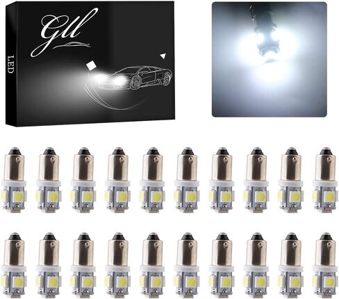 GE 44 Bulb 1893 47 756 1847 Wedge Pinball Machine Light 6VDC/6.3VDC (Pack of 20) in Kuwait
