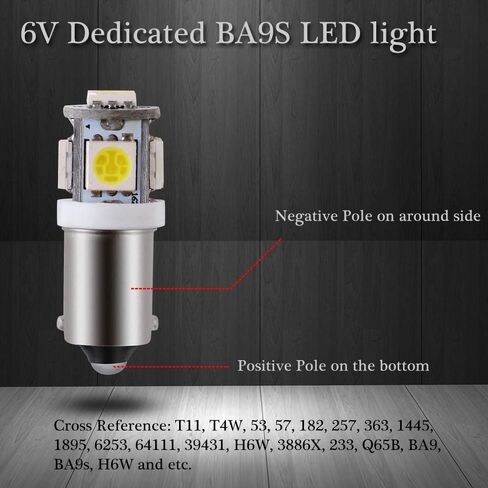 GE 44 Bulb 1893 47 756 1847 Wedge Pinball Machine Light 6VDC/6.3VDC (Pack of 20) in Kuwait