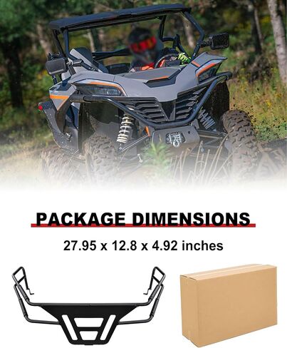 Cargo Rack for ZForce 950, Heavy Duty Steel Conbined Rear Bed Enclosure Tailgate Extender Storage Rack Cargo Anchor Points for CFMOTO ZForce 950 HO EX Sport 2020-2024 Accessories in Saudi Arabia