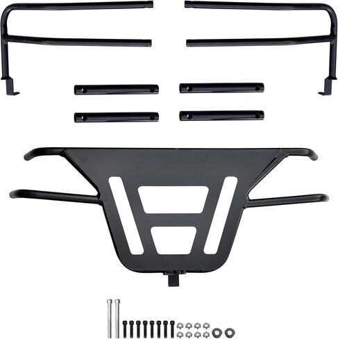 Cargo Rack for ZForce 950, Heavy Duty Steel Conbined Rear Bed Enclosure Tailgate Extender Storage Rack Cargo Anchor Points for CFMOTO ZForce 950 HO EX Sport 2020-2024 Accessories in Saudi Arabia
