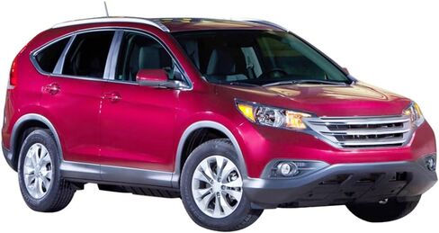 IKON MOTORSPORTS Roof Rack Cross Bars Compatible With 2012-2016 HONDA CRV, Factory Style ABS Plastic Silver Roof Top Bar Luggage Carrier in Saudi Arabia