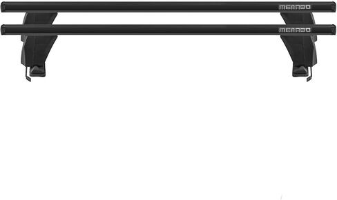 OMAC Roof Rack Cross Bars for Toyota Prius 2010 to 2015, Rooftop Luggage Carrier, Smooth Roof Cars, Lockable,Aluminum, 2 Pieces, Black in Saudi Arabia