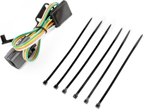 Weisen Trailer Wiring Harness Kit ، Hiting Towing Towing Towing Harness مع موصل المكونات والتشغيل المتوافقة مع شيفروليه ترافيرس 2018-2023 ، Fit Buick Enclave 2018-2024 in Kuwait