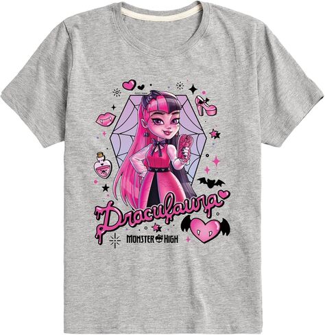 Monster High - Pink Draculaura - Toddler & Youth Girls Shirt Shirt in Saudi Arabia