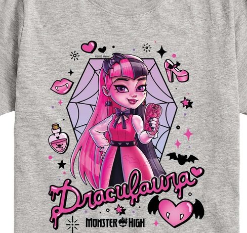 Monster High - Pink Draculaura - Toddler & Youth Girls Shirt Shirt in Saudi Arabia