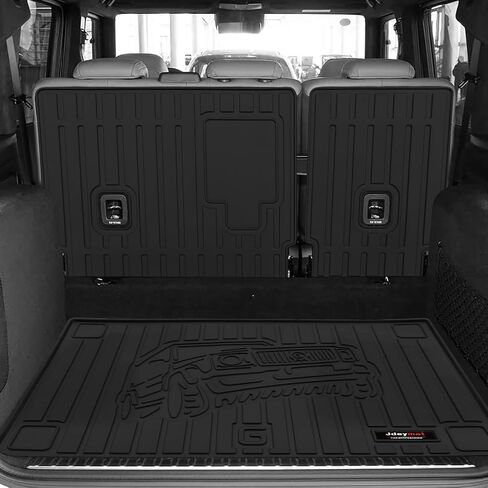 Floor Mats Cargo Liner and Backrest Mat for 2020-2025 Mercedes Benz GLE Accessories All Weather TPE Rubber Protector Mat (Not for Coupe or 7 Seat) in Saudi Arabia