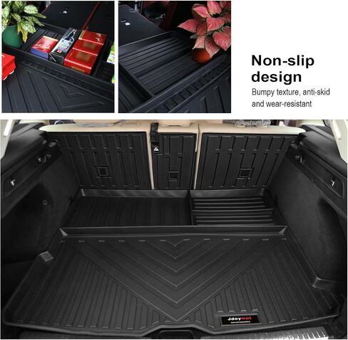 Floor Mats Cargo Liner and Backrest Mat for 2020-2025 Mercedes Benz GLE Accessories All Weather TPE Rubber Protector Mat (Not for Coupe or 7 Seat) in Saudi Arabia