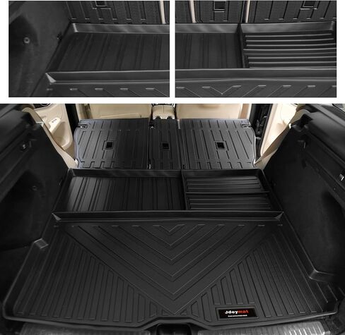 Floor Mats Cargo Liner and Backrest Mat for 2020-2025 Mercedes Benz GLE Accessories All Weather TPE Rubber Protector Mat (Not for Coupe or 7 Seat) in Saudi Arabia