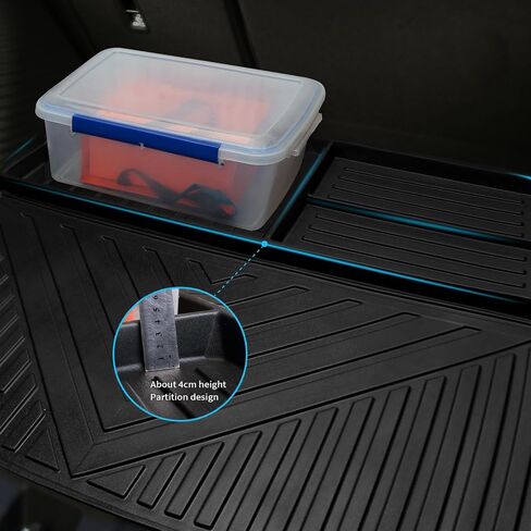 Floor Mats Cargo Liner and Backrest Mat for 2020-2025 Mercedes Benz GLE Accessories All Weather TPE Rubber Protector Mat (Not for Coupe or 7 Seat) in Saudi Arabia