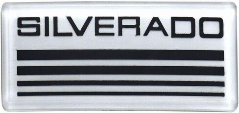 2x CAB Emblem Padge Side Roof Laugh Plate متوافق مع Chevy Silverado 88-98 90 91 Suburban Tahoe (White) in Saudi Arabia