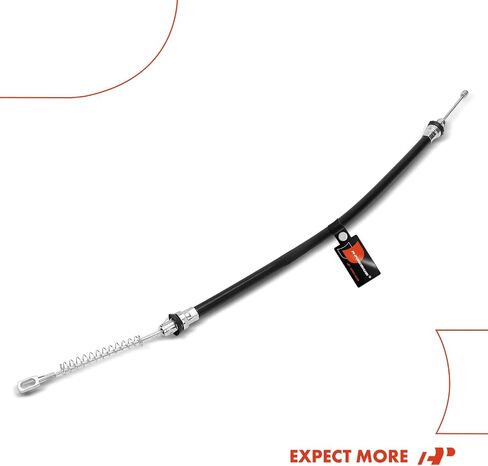 A-Premium Rear Driver and Passenger Side Parking Brake Cable Assembly Compatible with Chevrolet, Buick, Oldsmobile and Pontiac Models: Cavalier 1995-2002, Skylark, Achieva, Grand Am, Sunfire, 2-PC Set in Saudi Arabia
