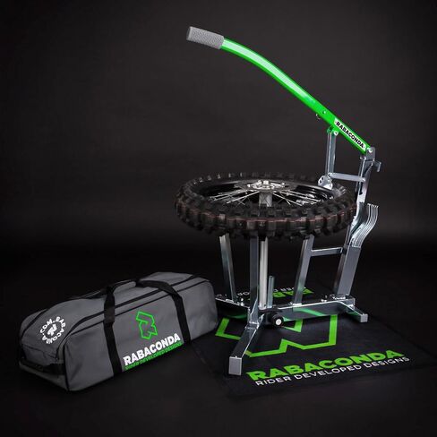 Rabaconda Dirt Bike & Dual Sport Tire Changer - Fastest Tire Bead Breaker Among Motorcycle Tire Changing Tools. Model 3MMC – for Dirt and Dual Sport Bikes. Not Suitable for Street Bikes in Kuwait