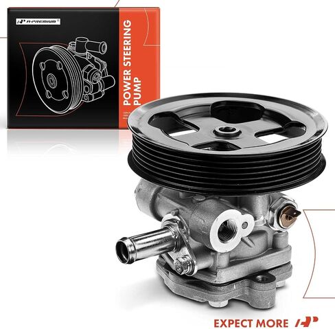 مضخة توجيه الطاقة A-Premium ، مع بكرة ، متوافقة مع Mitsubishi Outlander 2004 2005 ، L4 2.4L ، استبدل # Mn100472 in Saudi Arabia