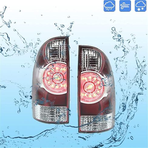 Rear Brake Tail Lights Assembly Replacement for Toyota Tacoma 2005-2015 Left and Right Side Tail Lamps 8156004160 8155004160 in Saudi Arabia