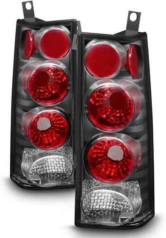 ACANII - For Black 2003-2023 Chevy Express/GMC Savana 1500 2500 3500 Van Tail Light Brake Lamps Replacement Left+Right in Saudi Arabia