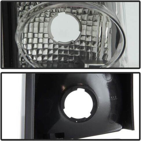 ACANII - For Black 2003-2023 Chevy Express/GMC Savana 1500 2500 3500 Van Tail Light Brake Lamps Replacement Left+Right in Saudi Arabia