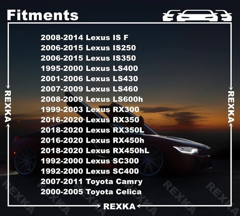 Rexka 10 Sets Fender Liner Cover Cover Screw U Kit Toyota Lexus 90179-05060 90159-60477 in Saudi Arabia