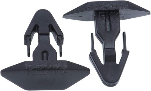 Rexka 40 pcs Rear Hood Cowl Weatherstrip Retainer Clip for Honda Acura 91515-SR3-000 Civic CR-V Del Sol Integra in Saudi Arabia