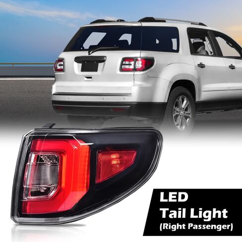 ALLGOOD TAIL LIGHTS ASSEMBLY W/O لمصابيح ، متوافقة مع GMC Acadia 2013 2014 2015 ، in Saudi Arabia