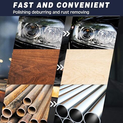 75Pcs 2 Inch Quick Change Sanding Discs Hardened Material Die Grinder Abrasive Set with 1/4" Roll Lock Holder Power Drill Accessories for Metal Wood Grinding Deburring Rust & Paint Removal in Kuwait