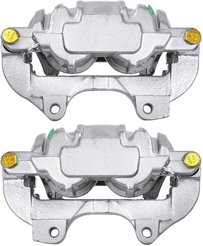 AutoShack Front Brake Calipers Set of Assembly with Bracket Replacement for Dodge Magnum 2006-2011 Charger 2009-2011 Challenger 2005-2011 Chrysler 300 V6 RWD Driver and Passenger Side BC2962PR in Saudi Arabia
