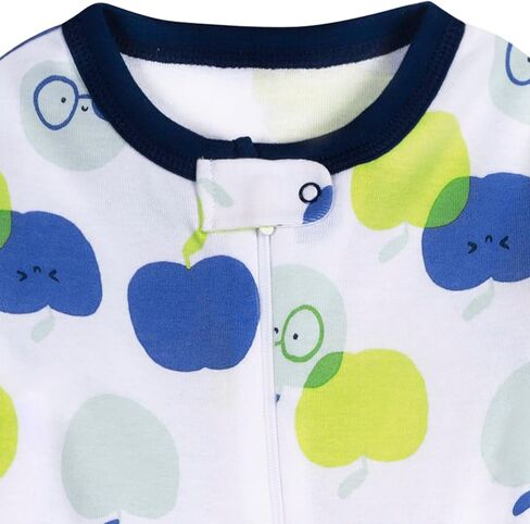 Onesies Brand Baby Boys' 2-Pack Footed Pajamas, Snack Truck, 0-3 Months in Kuwait