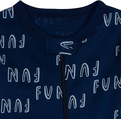 Onesies Brand Baby Boys' 2-Pack Footed Pajamas, Snack Truck, 0-3 Months in Kuwait