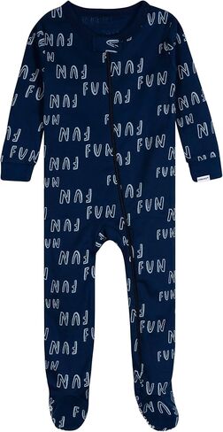 Onesies Brand Baby Boys' 2-Pack Footed Pajamas, Snack Truck, 0-3 Months in Kuwait