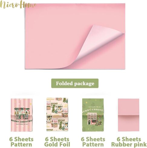 NICROHOME EUR Little Cutie Baby Shower Decorations Tissue Paper, 24 Sheets Orange Green Citrus print Gift Tissue Wrapping Paper for Birthday Party, Summer Party, Fruit Party Craft Wrapping in Saudi Arabia