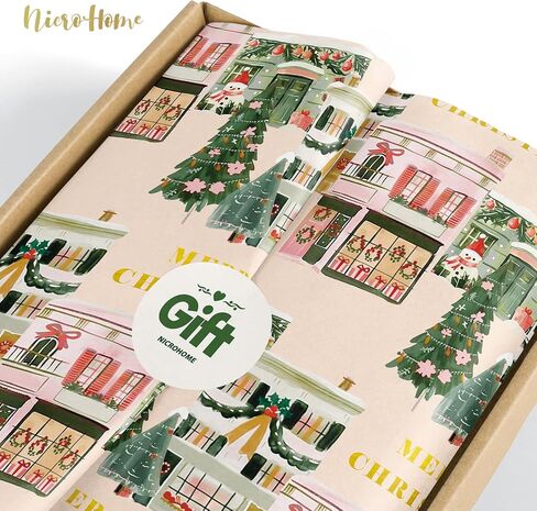 NICROHOME EUR Little Cutie Baby Shower Decorations Tissue Paper, 24 Sheets Orange Green Citrus print Gift Tissue Wrapping Paper for Birthday Party, Summer Party, Fruit Party Craft Wrapping in Saudi Arabia
