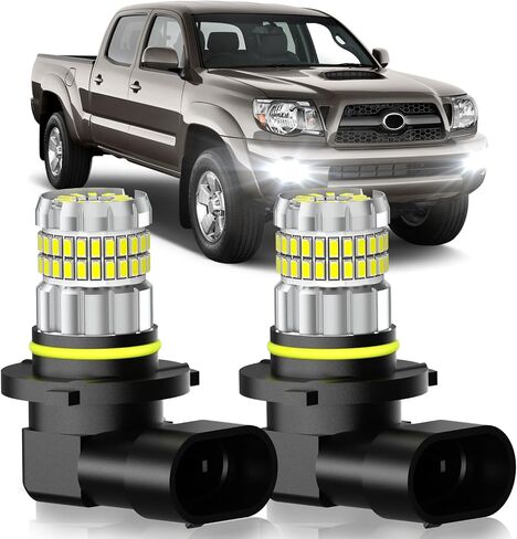 تناسب تويوتا RAV4 2006-2023 مصابيح ضوء الضباب أو DRL ، 13000LM سوبر مشرق 360 درجة إضاءة أضواء الضباب H11/H8 ، 6000K أبيض بارد ترقية 4014 رقائق الضباب مصباح ، حزمة 2 2 in Kuwait