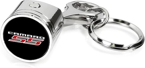 بالنسبة لسلسلة مفاتيح مفتاح Chrome Metal Chain Chrome Chevrolet Camaro SS ، المرخصة الرسمية فقط in Saudi Arabia