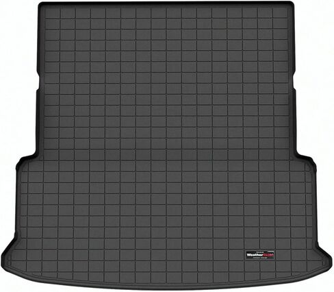 WeatherTech Cargo Trunk Liner for TX, TX 500h, Grand Highlander Hybrid, Grand Highlander - Behind 2nd Row (401723) Black in Saudi Arabia