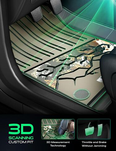 YHTAUTO Upgrade Camouflage Floor Mats Compatible with Jeep Wrangler JL 2025 2024-2018 Unlimited 4 Door Only(Not Fit JK or 4XE Model), All Weather Custom Fit Floor Liner w/Camo Pattern Car Mats in Saudi Arabia