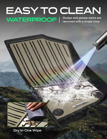 YHTAUTO Upgrade Camouflage Floor Mats Compatible with Jeep Wrangler JL 2025 2024-2018 Unlimited 4 Door Only(Not Fit JK or 4XE Model), All Weather Custom Fit Floor Liner w/Camo Pattern Car Mats in Saudi Arabia
