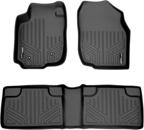 Maxliner Floor Mats 2 صف بطانة الصفوف 2006-2012 Toyota Rav4 in Saudi Arabia