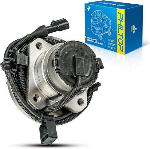 Philtop 513196 Front Wheel Bearing Fit for Mercury Grand Marquis 2003-2005 ، Lincoln Town Car 2003-2005 ، Ford Crown Victoria 2003-2005 ، Mercury Marauder 2003-2004 ، 5 Lugs Wheel Hub Assembly w w/abs in Saudi Arabia