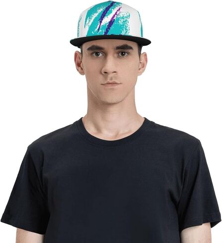 90'S Cup Design Fashion Flat Brim Baseball Cap =>> Suitable for Daily Going Out Sports Outdoor Available in Four Seasons Black in Saudi Arabia