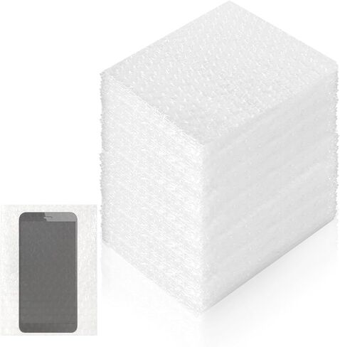200 Pcs Bubble Wrap Pouches, 4x6 in Clear Bubble Wrap Bags Packing Materials for Fragile Items Bubble Wrap Sleeves for Packing Shipping in Saudi Arabia