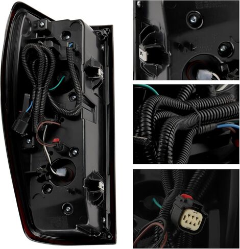 LED Type Tail Light Assembly Compatible with 2019-2024 GMC Sierra 1500 2500 HD 3500 HD, Right Passenger Side Taillights Rear Lamp Brake Light Replace GM2801310 86820474 84565922 in Saudi Arabia