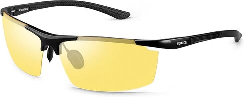 Night Driving Glasses, Anti Glare Polarized Safety Yellow Glasses for Men Women in Saudi Arabia