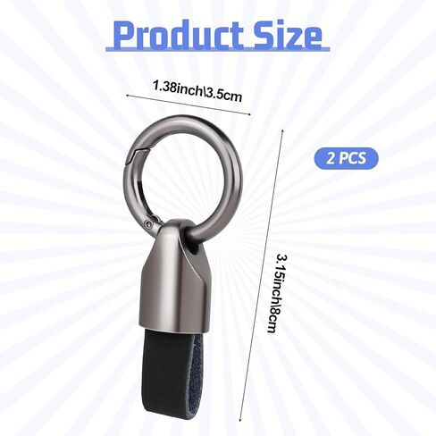Vin Beauty 2PCS CAR CAR KEY BEAN CLIP ، ملحق مفتاح مفاتيح مفتاح القابل للفصل in Kuwait