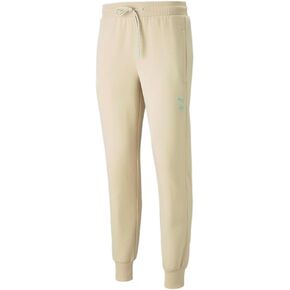 PUMA Mens A.T X Sweatpants Casual Comfort Technology - Beige - Size M in Saudi Arabia
