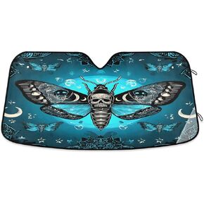 Car Windshield Sun Shade Dragon Swam in The Water Foldable Car Front Windshield Sunshade Blocks UV Rays Sun Visor Sun Heat Protection for Car Truck SUV to Keep Your Vehicle Cool,Medium in Saudi Arabia