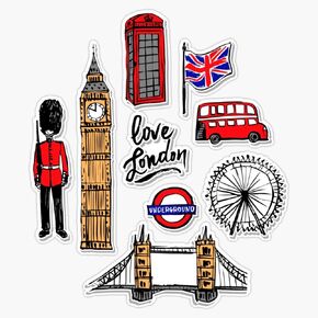 London City Stickers Vinyl Waterproof Sticker Decal Car Laptop Wall Window Bumper Sticker 5" in Saudi Arabia