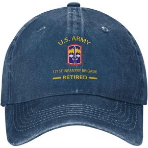 Us Army 171st Infantry Brigade Retired Adjustable Classic Cowboy Baseball Cap Men Women Casual Dad Hat2 in Saudi Arabia