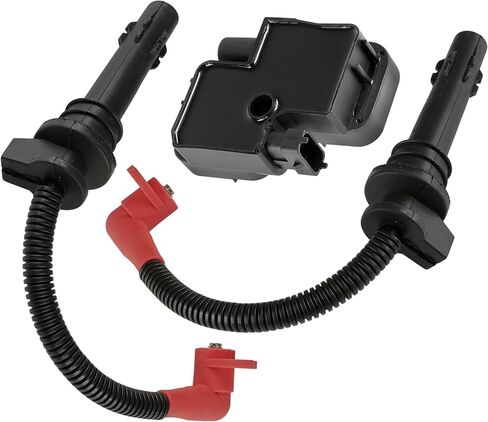 أسلاك توصيل شرارة Caltric مع ملف الإشعال متوافق مع Polaris RZR 4 900 EPS 2015-2018 / ACE 900 EPS 2016-2019 / RZR XP 1000 2014-2023 / RZR XP 1000 رافع مرتفع 2021-2022222222222222 in Saudi Arabia