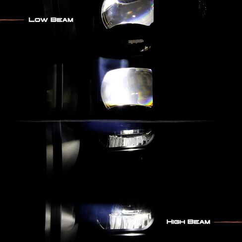 AKKON - Fit 2017-2018 Ford F250/F350/F450 SuperDuty Black [Full LED] Halogen Model Projector Headlights [w/Sequential DRL Turn Signal] in Saudi Arabia