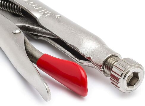 Crescent Curved Jaw Locking Pliers with Wire Cutter - 3 Piece Set - Home DIY & Professional Mechanic Hand Tool for Nuts & Bolts, Cables, Wires - 5", 7" & 10" - CLP3SETN-08 in Kuwait